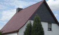 Forma braun mit Dal-Alu Dachrinne Kupferfarbe.JPG
